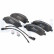 Brake Pad Set, disc brake LP1953 Delphi