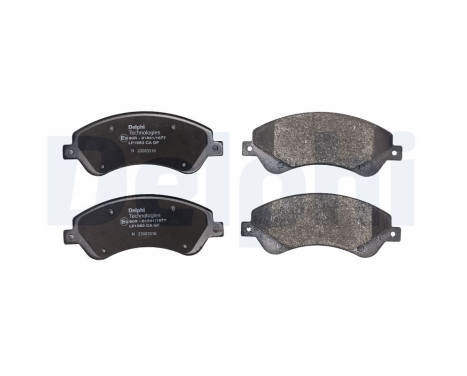 Brake Pad Set, disc brake LP1953 Delphi, Image 2