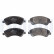 Brake Pad Set, disc brake LP1953 Delphi, Thumbnail 2