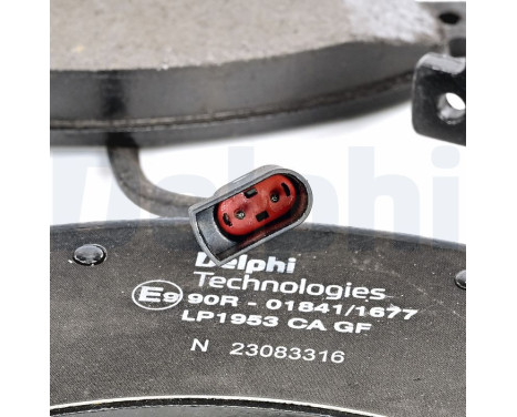 Brake Pad Set, disc brake LP1953 Delphi, Image 3