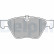 Brake Pad Set, disc brake LP1956 Delphi