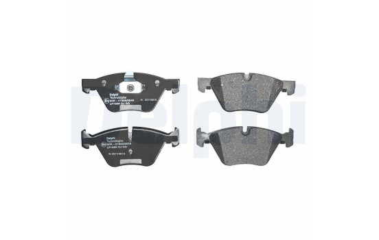 Brake Pad Set, disc brake LP1956 Delphi, Image 2