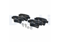 Brake Pad Set, disc brake LP1957 Delphi