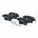 Brake Pad Set, disc brake LP1957 Delphi