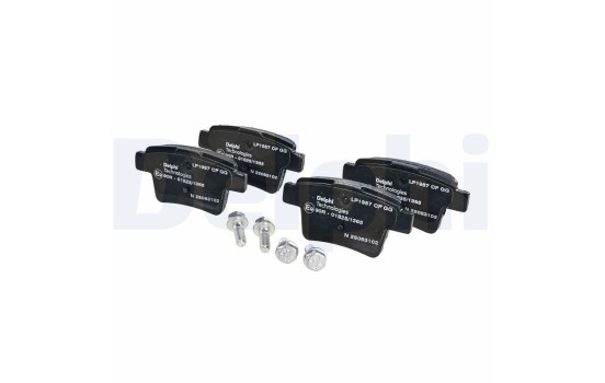 Brake Pad Set, disc brake LP1957 Delphi