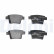 Brake Pad Set, disc brake LP1957 Delphi, Thumbnail 2
