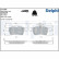 Brake Pad Set, disc brake LP1958 Delphi