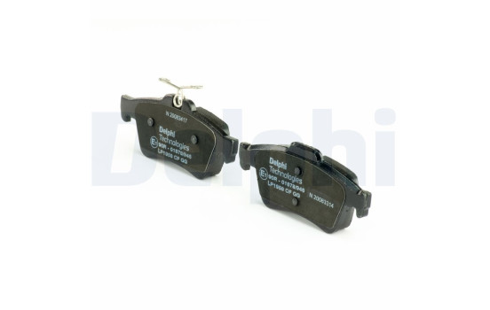 Brake Pad Set, disc brake LP1958 Delphi, Image 2