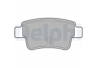 Brake Pad Set, disc brake LP1965 Delphi