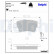 Brake Pad Set, disc brake LP1965 Delphi