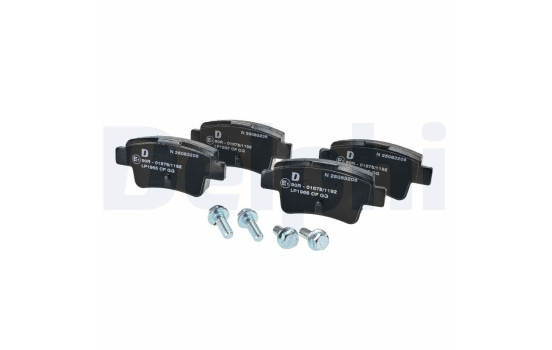 Brake Pad Set, disc brake LP1965 Delphi, Image 2