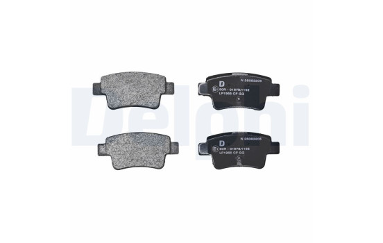 Brake Pad Set, disc brake LP1965 Delphi, Image 3