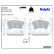 Brake Pad Set, disc brake LP1966 Delphi