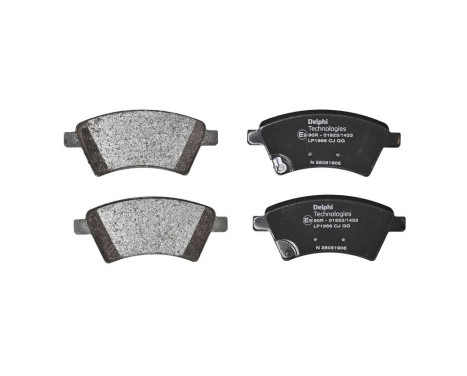 Brake Pad Set, disc brake LP1966 Delphi, Image 3