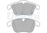 Brake Pad Set, disc brake LP1967 Delphi