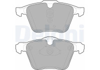 Brake pad set, disc brake LP1968 Delphi