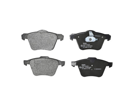 Brake pad set, disc brake LP1968 Delphi, Image 3