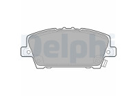 Brake Pad Set, disc brake LP1970 Delphi