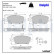 Brake Pad Set, disc brake LP1970 Delphi