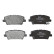 Brake Pad Set, disc brake LP1970 Delphi, Thumbnail 3