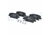 Brake Pad Set, disc brake LP1970 Delphi