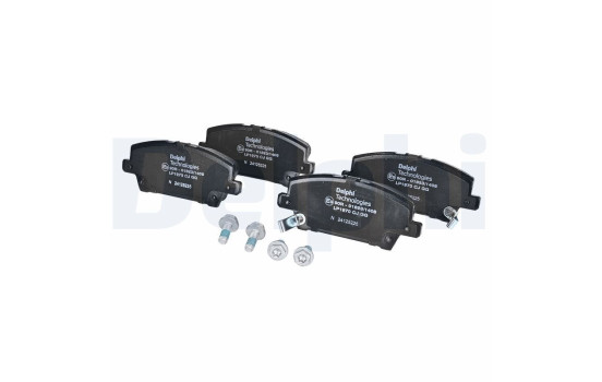Brake Pad Set, disc brake LP1970 Delphi