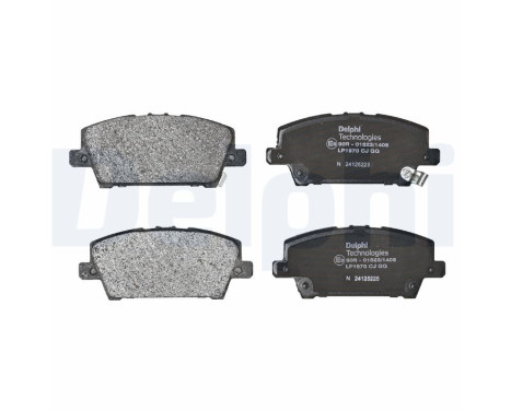 Brake Pad Set, disc brake LP1970 Delphi, Image 2