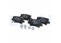 Brake Pad Set, disc brake LP1971 Delphi