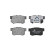 Brake Pad Set, disc brake LP1972 Delphi, Thumbnail 2