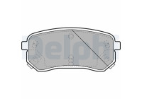 Brake Pad Set, disc brake LP1976 Delphi