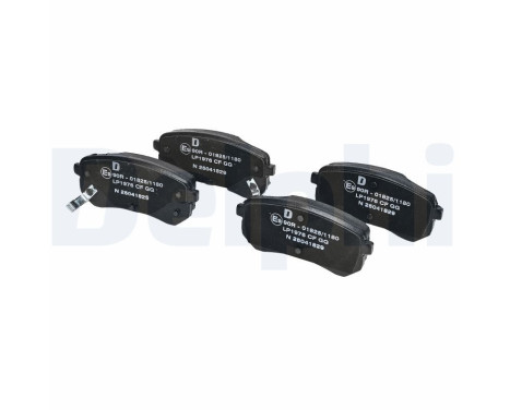 Brake Pad Set, disc brake LP1976 Delphi