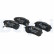 Brake Pad Set, disc brake LP1976 Delphi