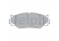 Brake Pad Set, disc brake LP1977 Delphi