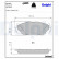Brake Pad Set, disc brake LP1977 Delphi, Thumbnail 3