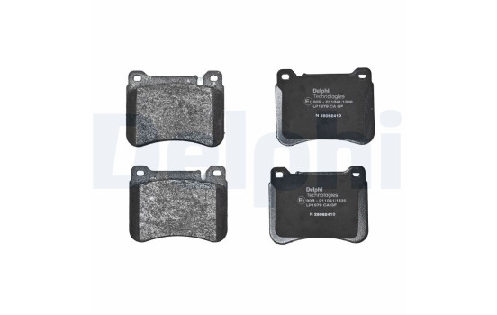 Brake Pad Set, disc brake LP1979 Delphi, Image 2