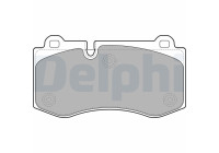 Brake Pad Set, disc brake LP1980 Delphi