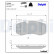 Brake Pad Set, disc brake LP1980 Delphi
