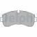 Brake Pad Set, disc brake LP1981 Delphi