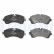 Brake Pad Set, disc brake LP1981 Delphi, Thumbnail 2