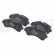 Brake Pad Set, disc brake LP1981 Delphi, Thumbnail 3