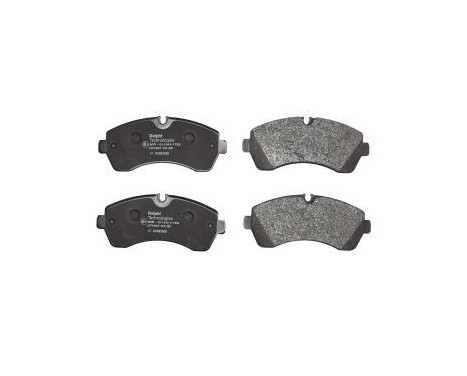 Brake Pad Set, disc brake LP1981 Delphi