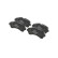 Brake Pad Set, disc brake LP1981 Delphi, Thumbnail 2