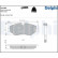 Brake Pad Set, disc brake LP1982 Delphi