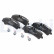 Brake Pad Set, disc brake LP1984 Delphi