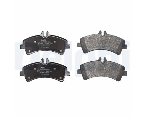 Brake Pad Set, disc brake LP1984 Delphi, Image 2