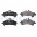 Brake Pad Set, disc brake LP1984 Delphi, Thumbnail 2