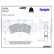 Brake Pad Set, disc brake LP1984 Delphi, Thumbnail 3