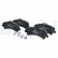 Brake Pad Set, disc brake LP1984 Delphi, Thumbnail 2