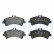 Brake Pad Set, disc brake LP1984 Delphi, Thumbnail 3