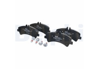 Brake Pad Set, disc brake LP1984 Delphi